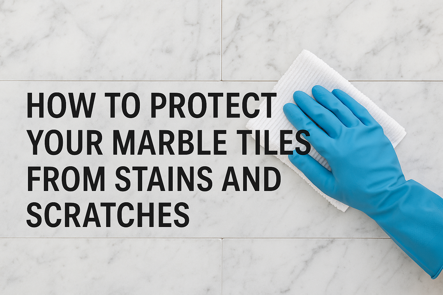 How to Protect Your Marble Tiles from Stains and Scratches: Complete Guide