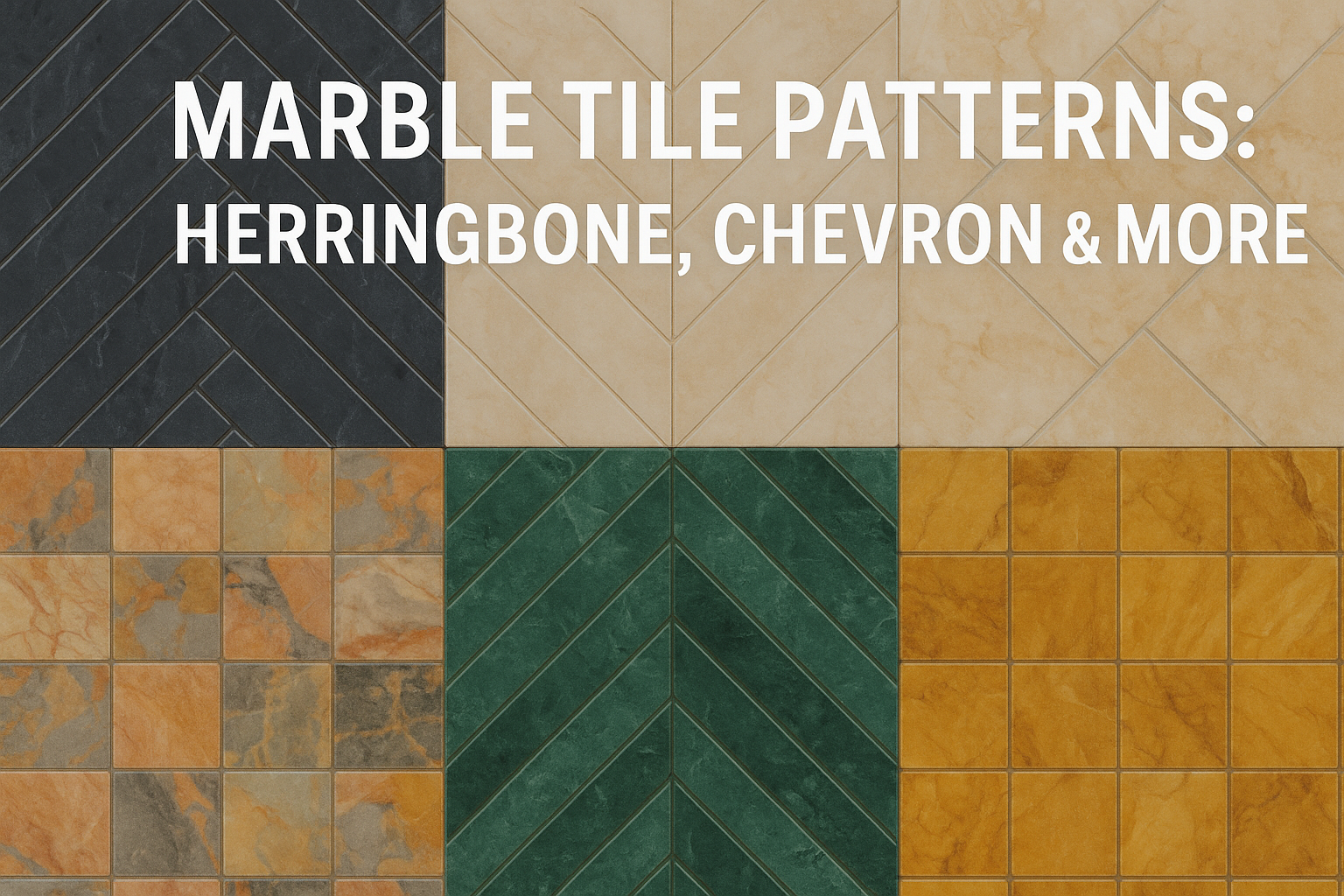 Marble Tile Patterns: Herringbone, Chevron, and More for Stunning Designs